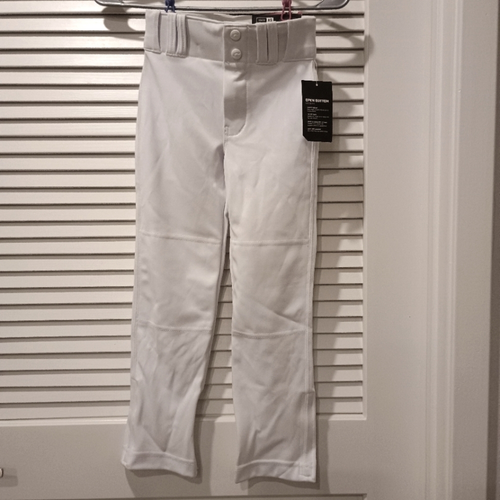 NWT Champro Youth White Baseball Pants Size XS